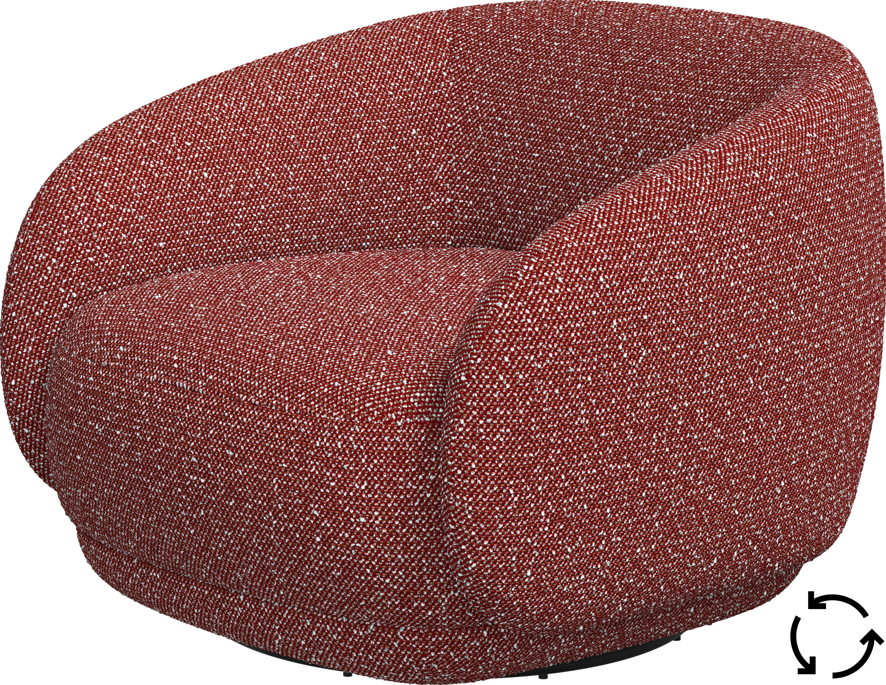 ボーコンセプト　boconcept ワインレッド 曲線デザイン オットマン 北欧 ボーコンセプト boconcept ワインレッド 曲線デザイン